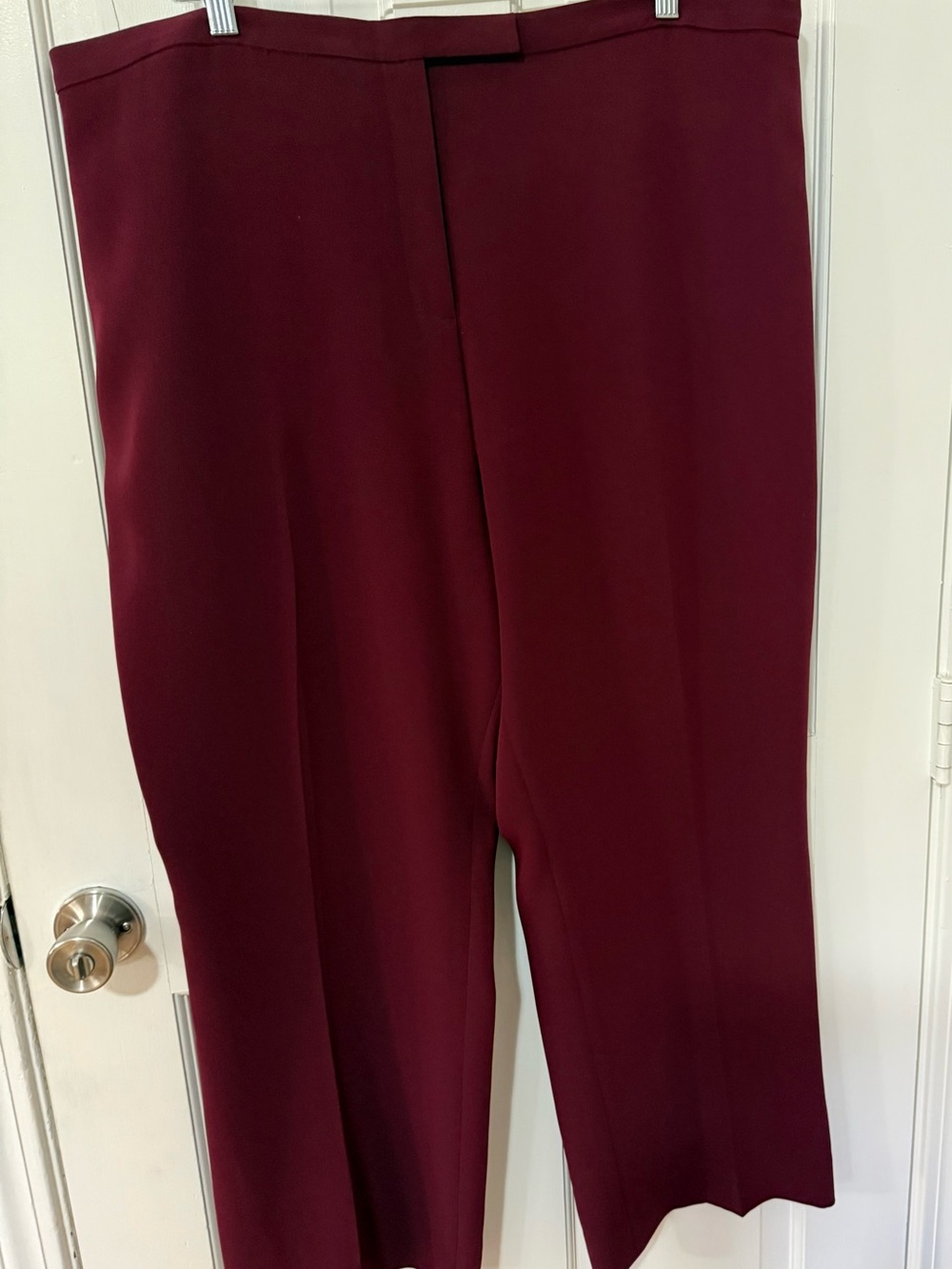New August Max, maroon pants
